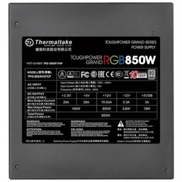 Блок питания Thermaltake 850W TOUGHPOWER PF1 ARGB 850 PS-TPD-0850F3FAPE-1