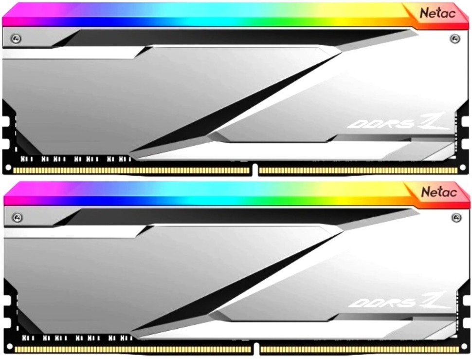 Оперативная память 32 GB 6200 MHz NETAC Z RGB White (NTZED5P62DP-32S)