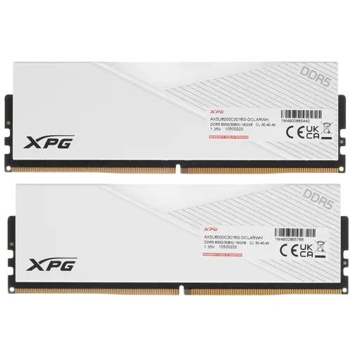Оперативная память 32 Gb 6000 MHz ADATA XPG LANCER RGB (AX5U6000C3016G-DCLARWH)