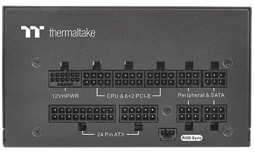 Блок питания Thermaltake 750W TOUGHPOWER GF3 ARGB (TTP-750AH3FSG-3) (PS-TPD-0750F4FAGE-1) 16 Pin (PCIe 5.0 Connector Cable Details)