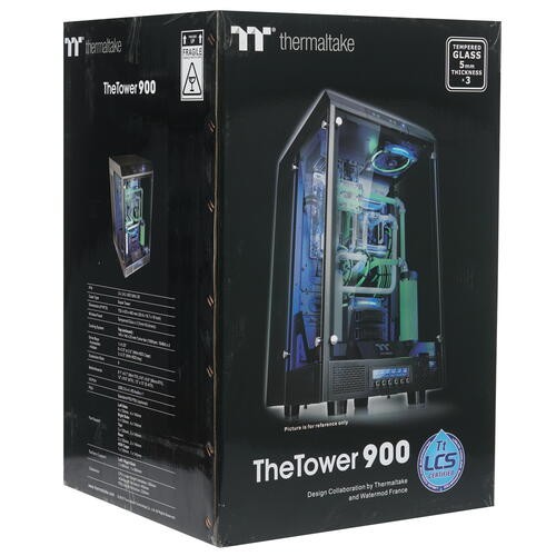 Компьютерный корпус Thermaltake Tower 900 SGCC Black CA-1H1-00F1WN-00