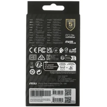 Твердотельный накопитель MSI 1000 Gb SPATIUM M390 S78-440L890-P83