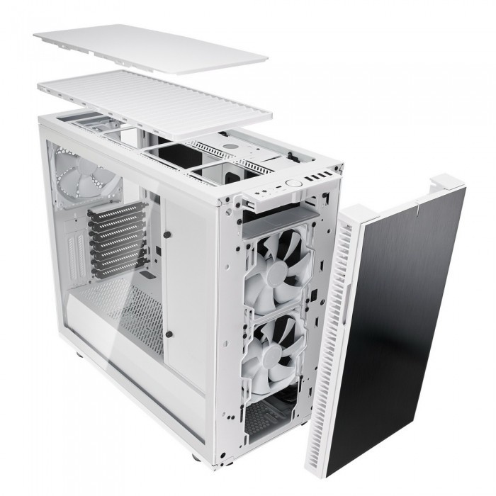 Компьютерный корпус Fractal Design DEFINE R6 USB-C TG White FD-CA-DEF-R6C-WT-TGC