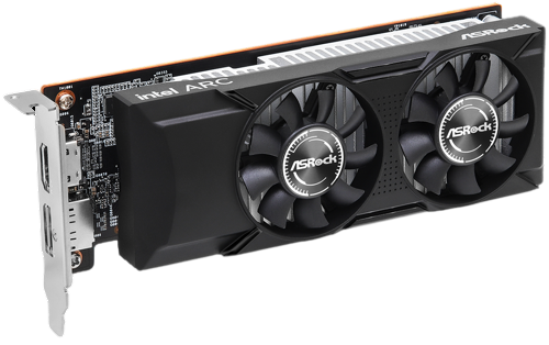 Видеокарта ASRock (A380 LP 6G) Intel Arc A380 6GB Low Profile