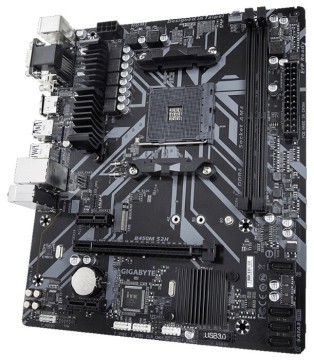 Материнская плата GIGABYTE B450M S2H