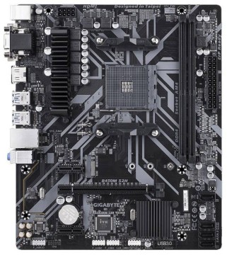 Материнская плата GIGABYTE B450M S2H