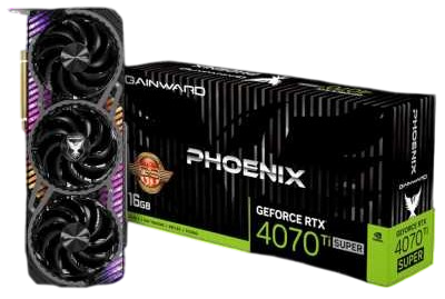Видеокарта GAINWARD (NED47TSH19T2-1043X) GeForce RTX 4070 Ti SUPER 16GB PHOENIX GS