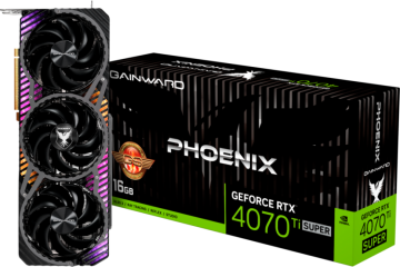 Видеокарта GAINWARD (NED47TSH19T2-1043X) GeForce RTX 4070 Ti SUPER 16GB PHOENIX GS