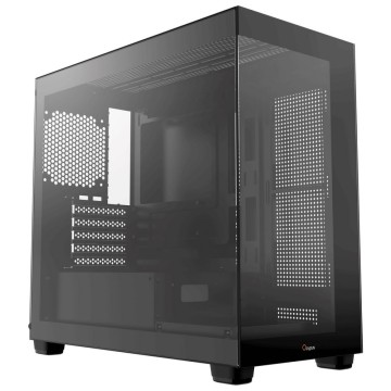 Компьютерный корпус Ocypus Gamma C52 BK TG Black (Gamma-C52-B-KD000XX-GL)