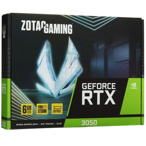 Видеокарта ZOTAC (ZT-A30510L-10L) GeForce RTX 3050 6GB