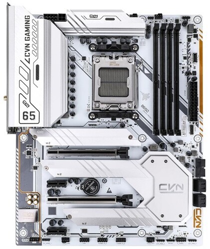 Материнская плата Colorful CVN B650 GAMING FROZEN V14 White