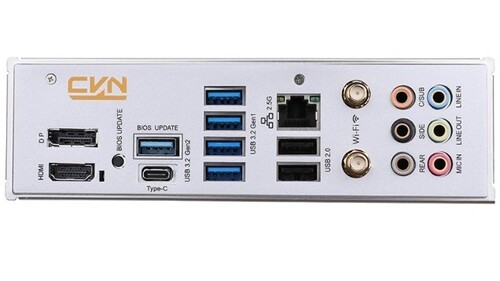 Материнская плата Colorful CVN B650 GAMING FROZEN V14 White