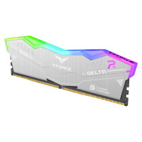 Оперативная память 32 Gb 6400 MHz Team Group T-FORCE Delta RGB ECO Silver (FF2D532G6400HC32ADC01)