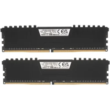 Оперативная память 64 Gb 3600 MHz Corsair VENGEANCE LPX black (CMK64GX4M2D3600C18)