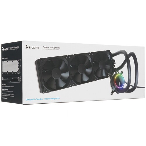 Система жидкостного охлаждения для процессора Fractal Design Celsius+ S36 Dynamic FD-W-2-S3601