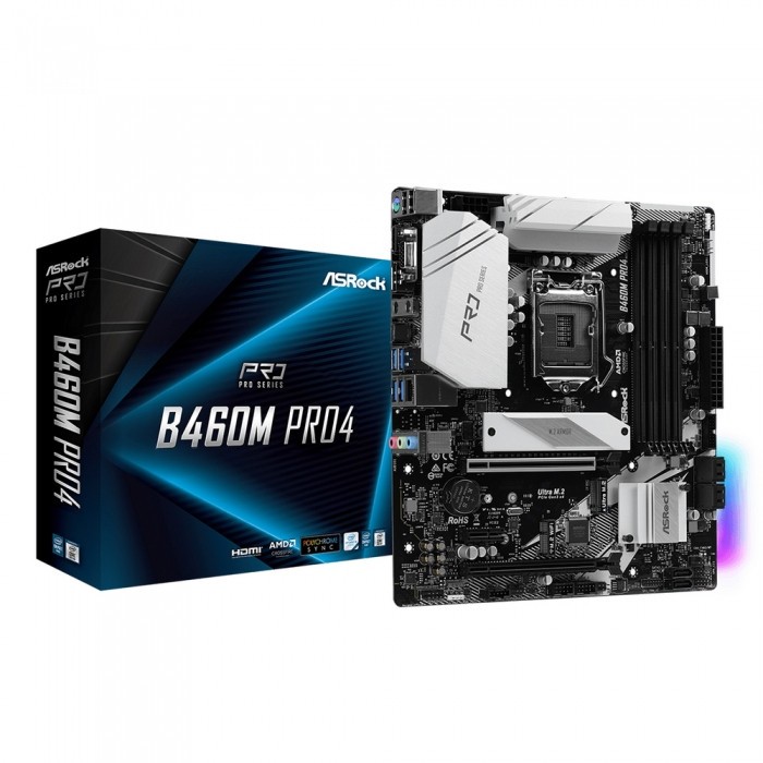 Материнская плата ASRock B460M PRO4