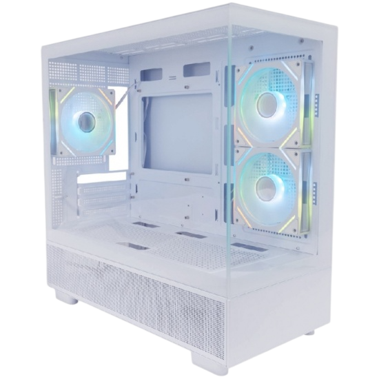 Компьютерный корпус 1STPLAYER MIKU Mi5 ARGB White (Mi5-WH-2FC7R-W-1FC7-W)