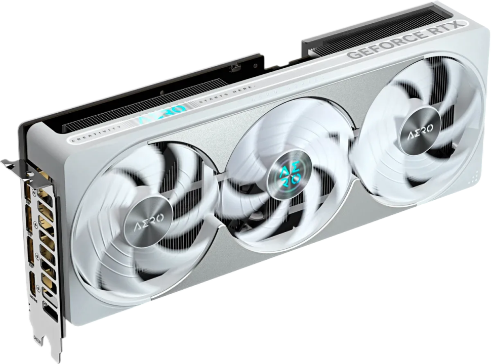 Видеокарта Gigabyte (GV-N5080AERO OC-16GD) GeForce RTX 5080 16GB AERO OC SFF