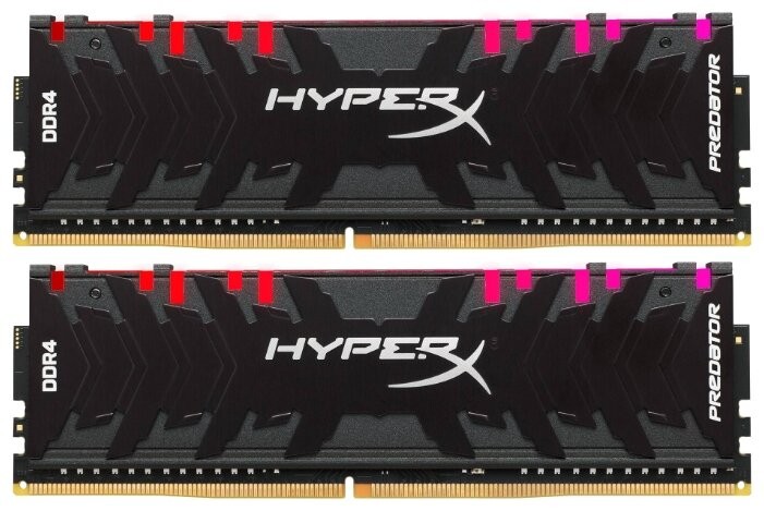 Оперативная память 16 Gb 3000 MHz Kingston HYPERX PREDATOR RGB (HX430C15PB3AK2/16)