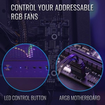 Компьютерный корпус Aerocool NightHawk Duo-G-BK-v1 Black (4710562752458)
