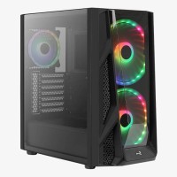 Компьютерный корпус Aerocool NightHawk Duo-G-BK-v1 Black (4710562752458)