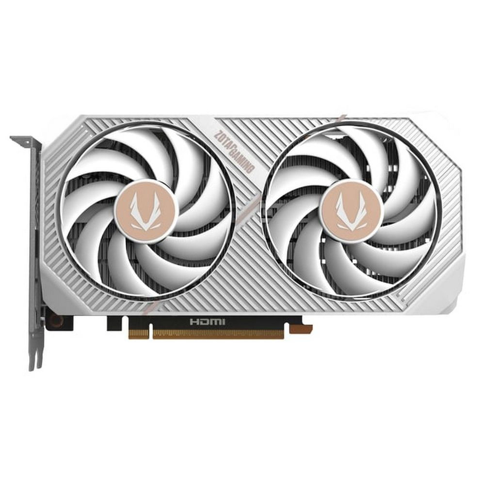 Видеокарта ZOTAC (ZT-B50500Q-10M) GeForce RTX 5050 8GB Twin Edge WHITE ED OC