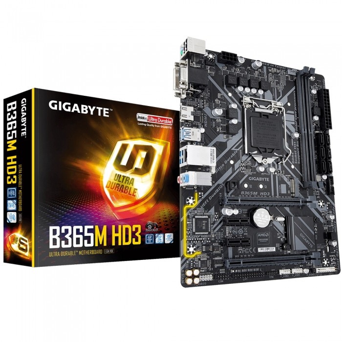 Материнская плата GIGABYTE B365M HD3