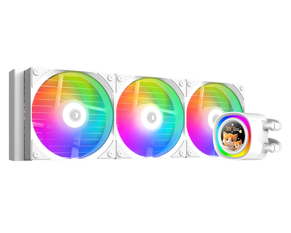 Система жидкостного охлаждения для процессора ID-COOLING FX360 LCD ARGB White