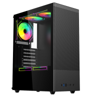 Компьютерный корпус ACD Citadel 108B TG Black (AH-SI2G0-000)