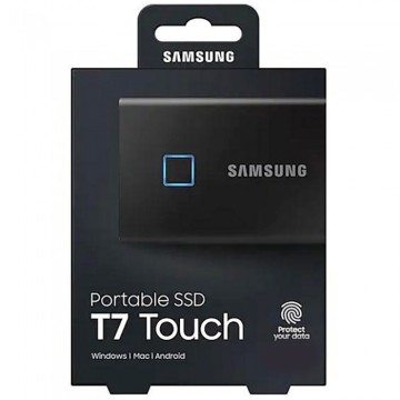 Внешний SSD Samsung 1000 Gb T7 Black EXTERNAL MU-PC1T0K/WW