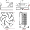 Кулер для процессора ID-COOLING FROZN A410 SE ARGB White