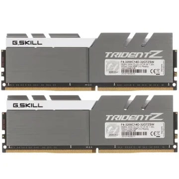 Оперативная память 32 Gb 3200 MHz G.Skill TRIDENT Z (F4-3200C14D-32GTZSW)