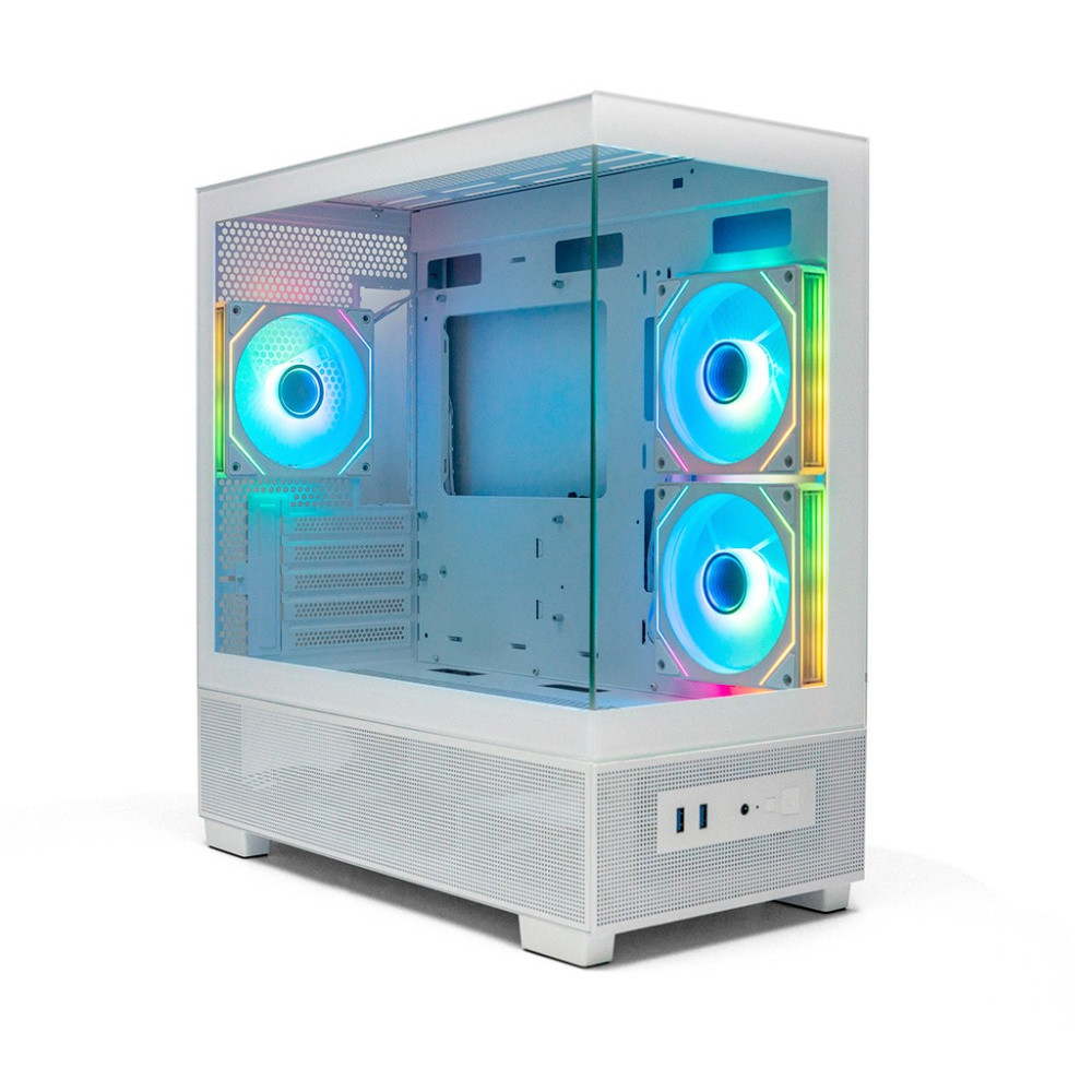 Компьютерный корпус XASTRA Q500M 3ARGB-C10 White (Q500M-3FM12A-C10-WH)