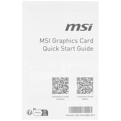 Видеокарта MSI (G5060-8S2CM) GeForce RTX 5060 8G SHADOW 2X OC MAX