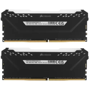 Оперативная память 32 Gb 3200 MHz CORSAIR VENGEANCE RGB PRO (CMW32GX4M2E3200C16)