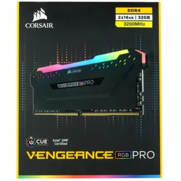 Оперативная память 32 Gb 3200 MHz CORSAIR VENGEANCE RGB PRO (CMW32GX4M2E3200C16)