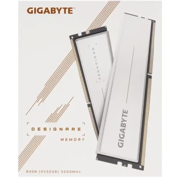 Оперативная память 64 Gb 3200 MHz Gigabyte DESIGNARE Silver (GP-DSG64G32)