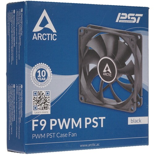 Вентилятор для корпуса Arctic Cooling ARCTIC F9 PWM PST Black ACFAN00214A