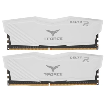 Оперативная память 32 Gb 3600 MHz Team Group T-FORCE DELTA RGB White (TF4D432G3600HC18JDC01) RTL