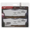 Оперативная память 32 Gb 3600 MHz Team Group T-FORCE DELTA RGB White (TF4D432G3600HC18JDC01) RTL