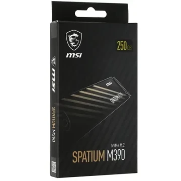 Твердотельный накопитель MSI 250 Gb SPATIUM M390 S78-4409PY0-P83