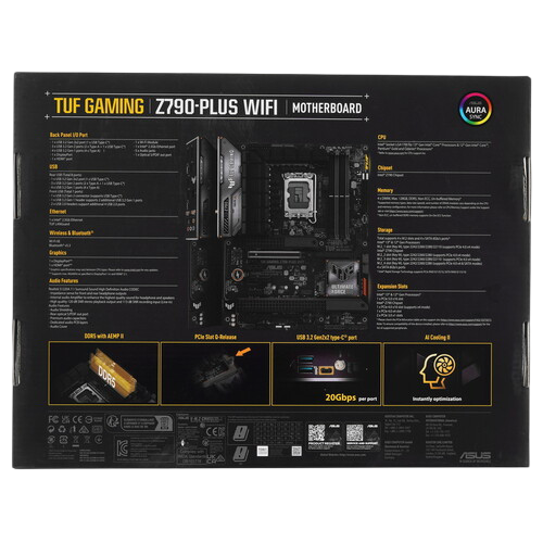 Материнская плата ASUS TUF GAMING Z790-PLUS WIFI (90MB1D80-M0EAY0)