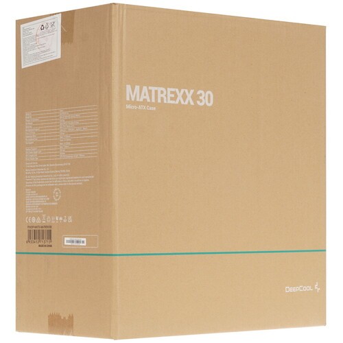 Компьютерный корпус Deepcool MATREXX 30 DP-MATX-MATREXX30