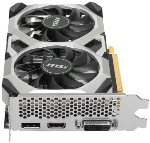 Видеокарта MSI (GTX 1650 D6 VENTUS XS OCV3) GeForce GTX 1650 4GB D6 VENTUS XS OCV3 2FAN