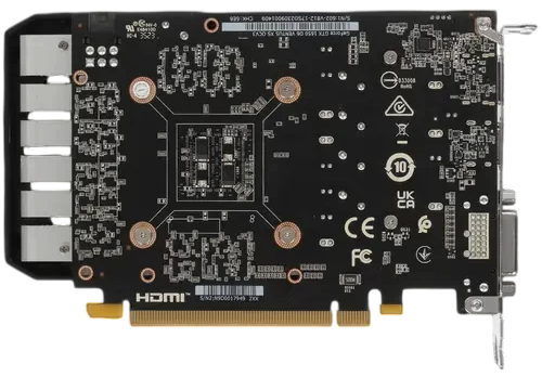 Видеокарта MSI (GTX 1650 D6 VENTUS XS OCV3) GeForce GTX 1650 4GB D6 VENTUS XS OCV3 2FAN