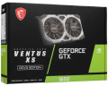 Видеокарта MSI (GTX 1650 D6 VENTUS XS OCV3) GeForce GTX 1650 4GB D6 VENTUS XS OCV3 2FAN