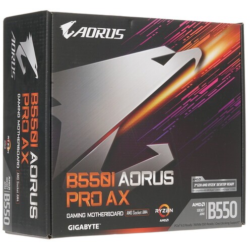 Материнская плата Gigabyte B550I AORUS PRO AX