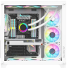 Компьютерный корпус ALSEYE Knight-W (4 fans ARGB) White