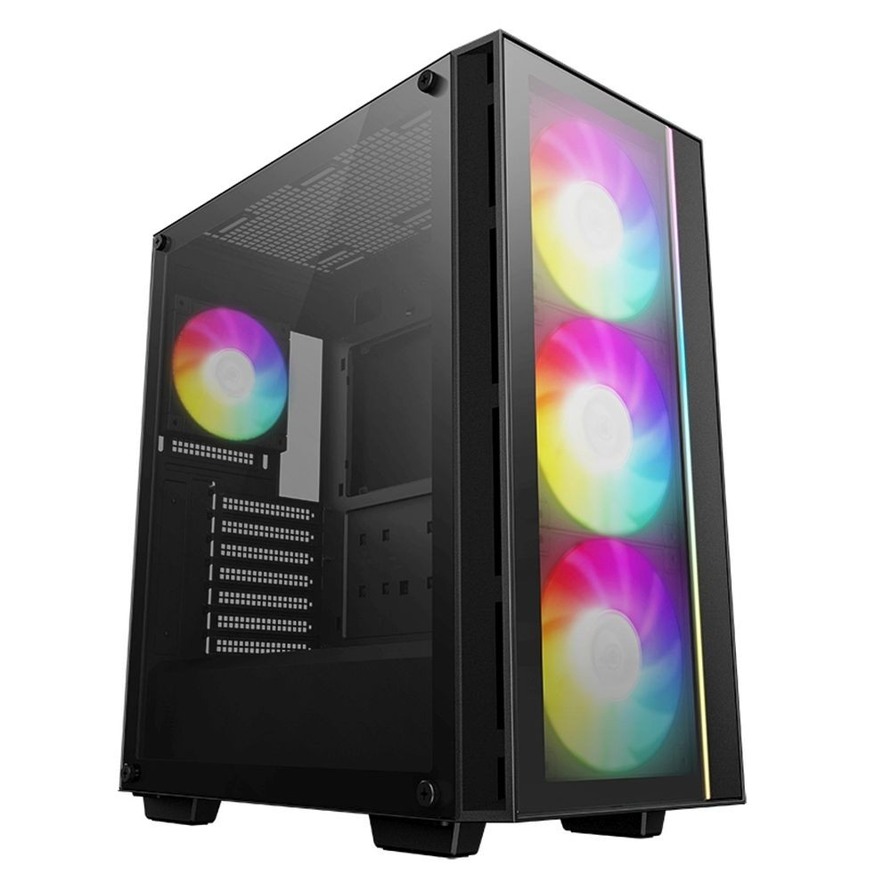 Компьютерный корпус Deepcool MATREXX 55 V4 C TG ARGB Black (R-MATREXX55-BCADA4-G-4)