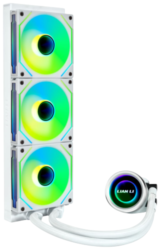 Система жидкостного охлаждения для процессора Lian Li GALAHAD II Trinity 360 SL-INF ARGB White (G89.GA2T36INW.R0)